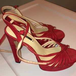 Zara platform sandal